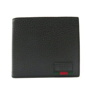 Gucci Sherry Bifold Wallet Leather Black